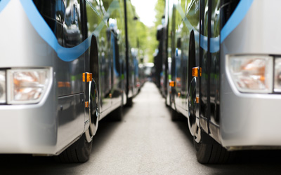 Ônibus urbanos e rodoviários